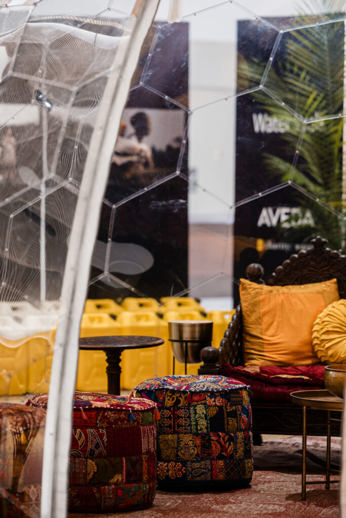 Aveda Congress Aroma Dome experience center